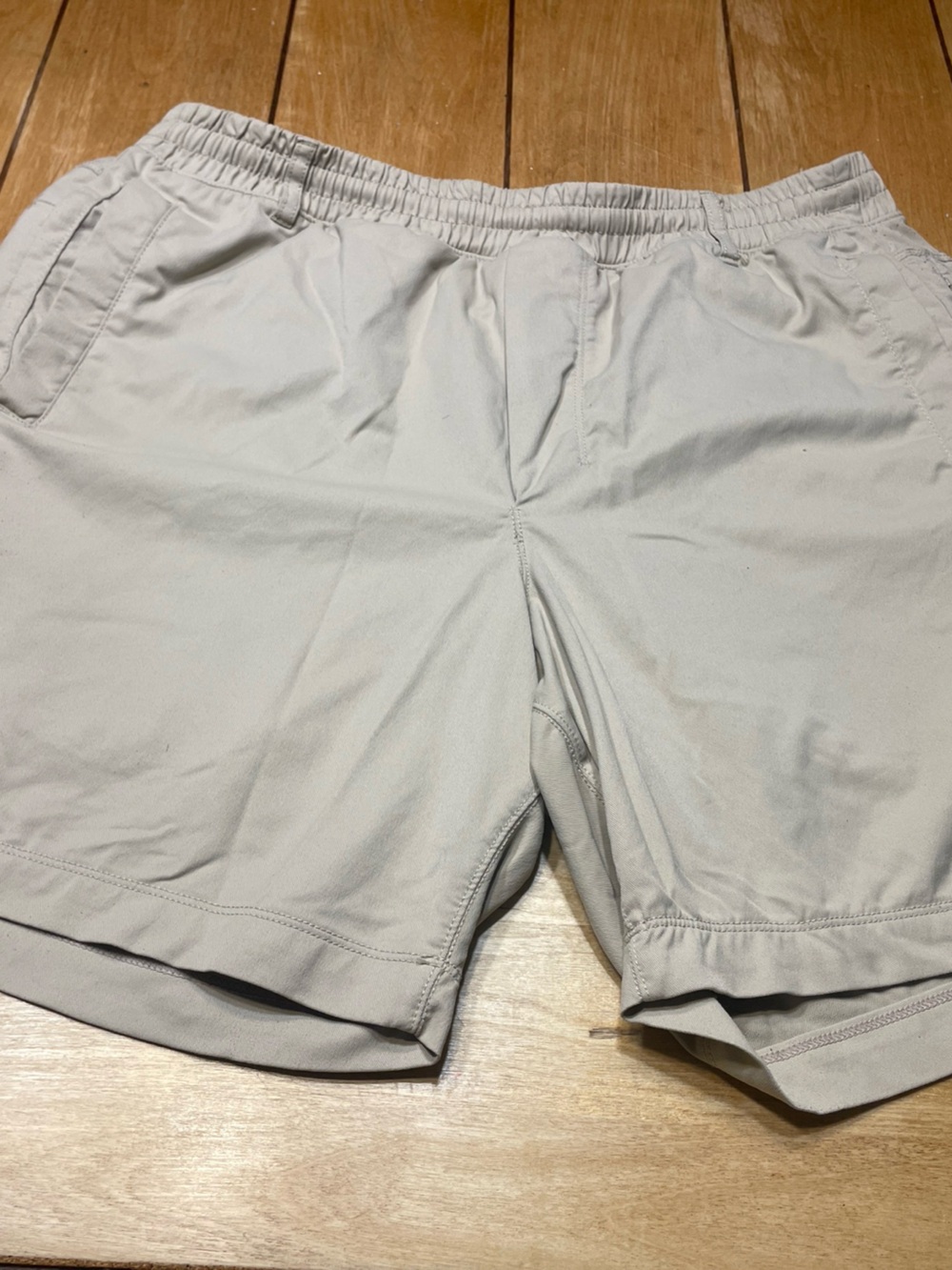 Birddogs Gym Shorts 2.0 Size XL Color Khaki Lined with 7” Inseam Drawstring